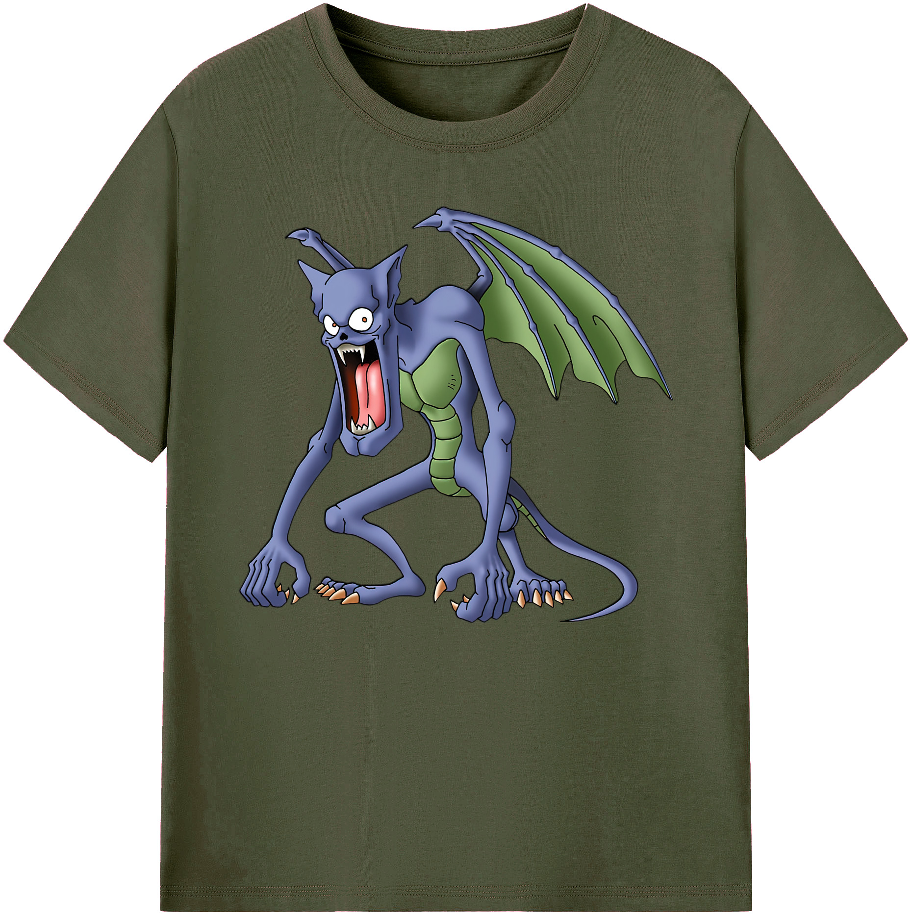 （画像用） ドラゴンクエスト Doragon Kuesuto Dragon Quest 綿100％ メンズ半袖Tシャツ｜肌触りやわらか＆通気性